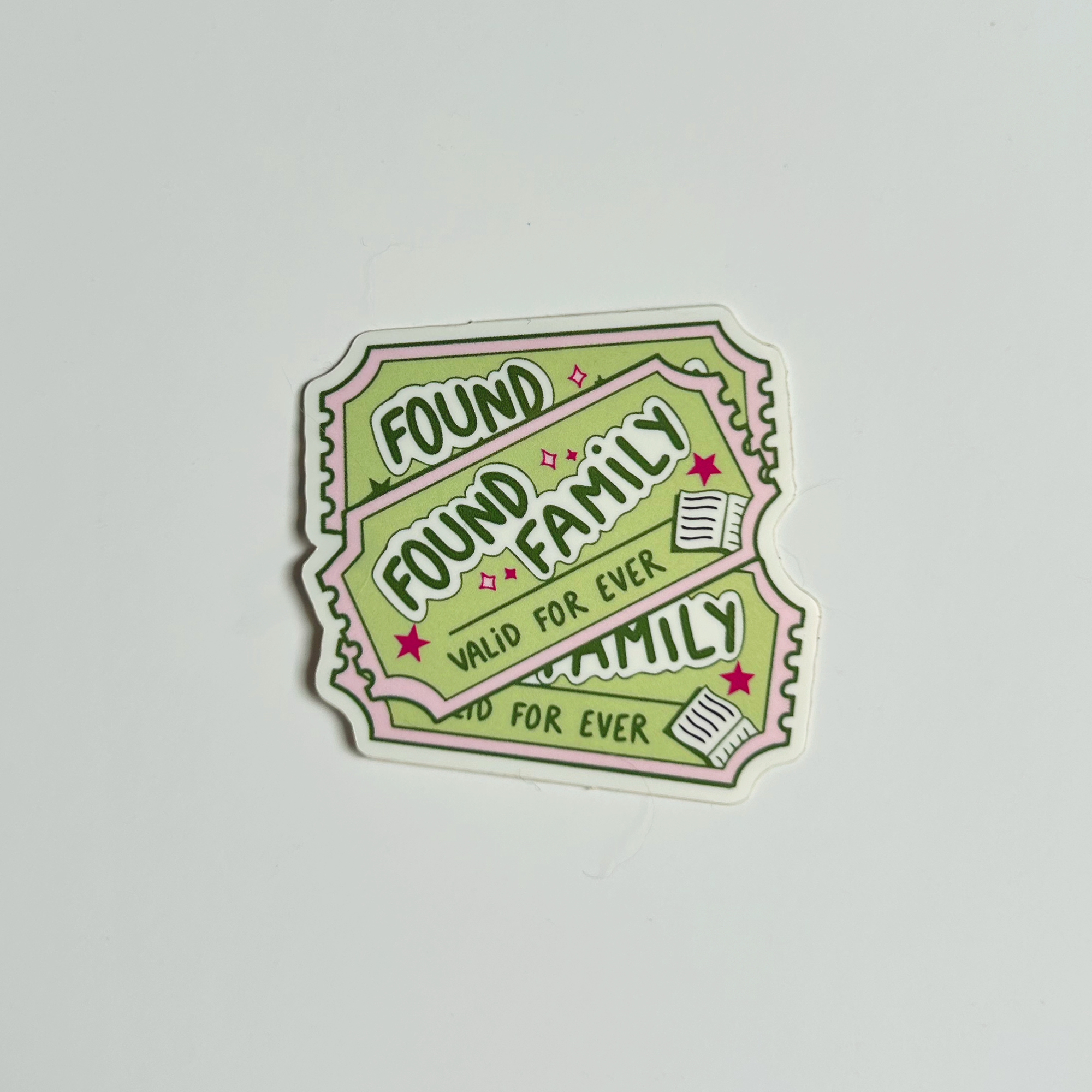 Sticker FOUND FAMILY