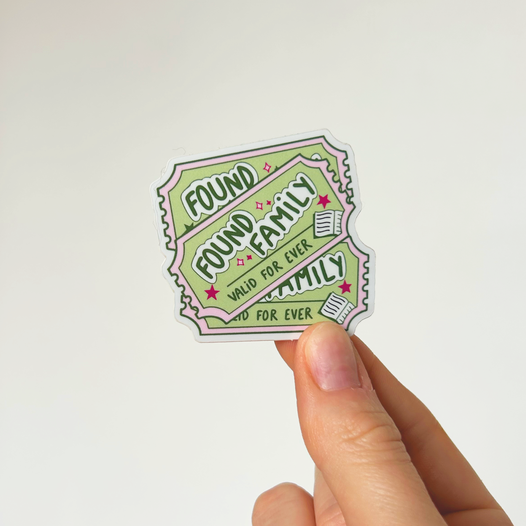 Sticker FOUND FAMILY